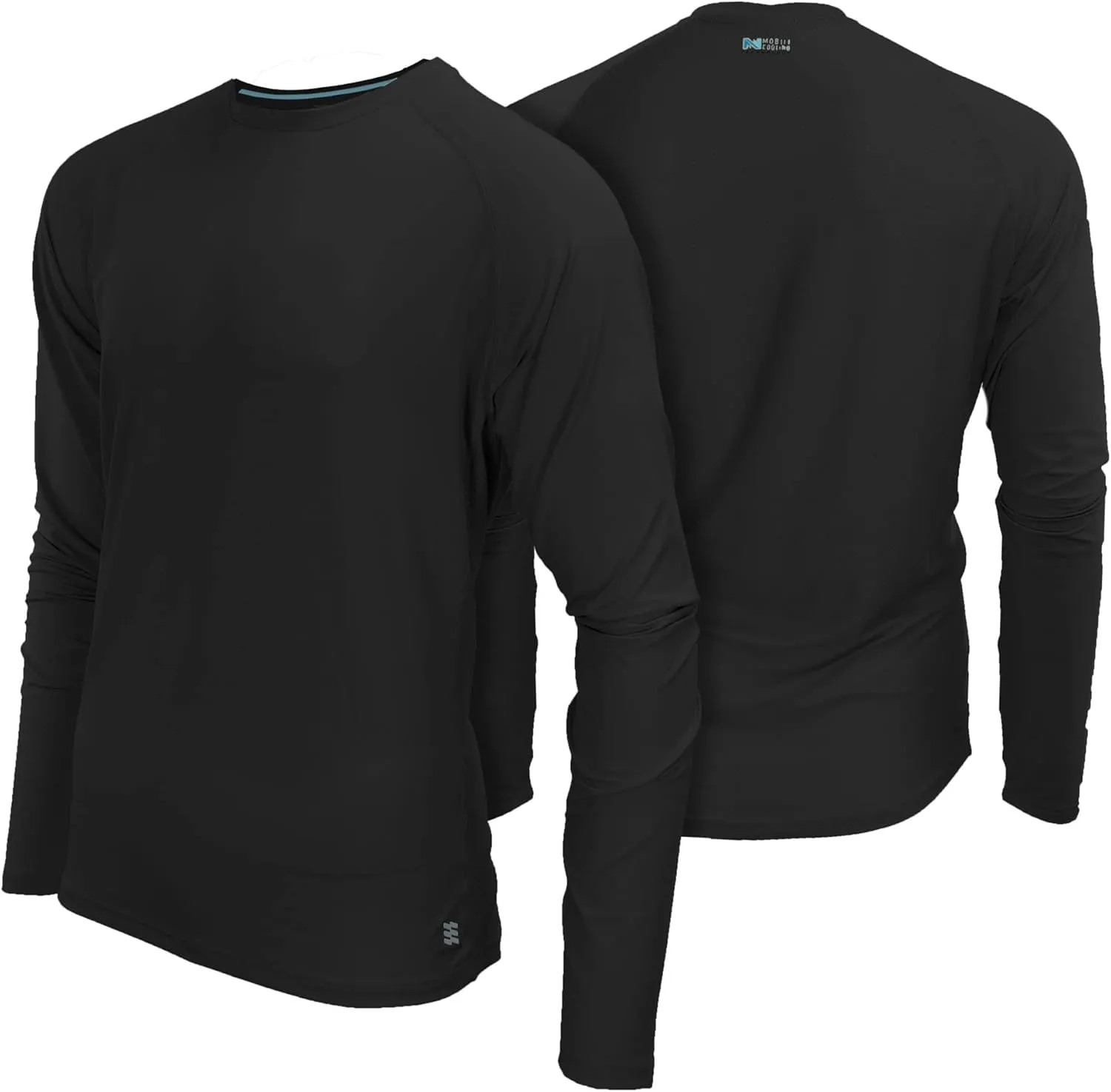 Fieldsheer Men's Cooling Long Sleeve Drirelease Shirt, Quick Dry UPF 50  Workout Shirt