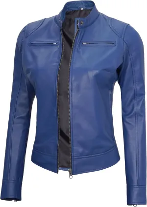 fjackets Leather Jacket Women Real Lambskin Leather Women Jackets For Womens Stylish Leather Jackets