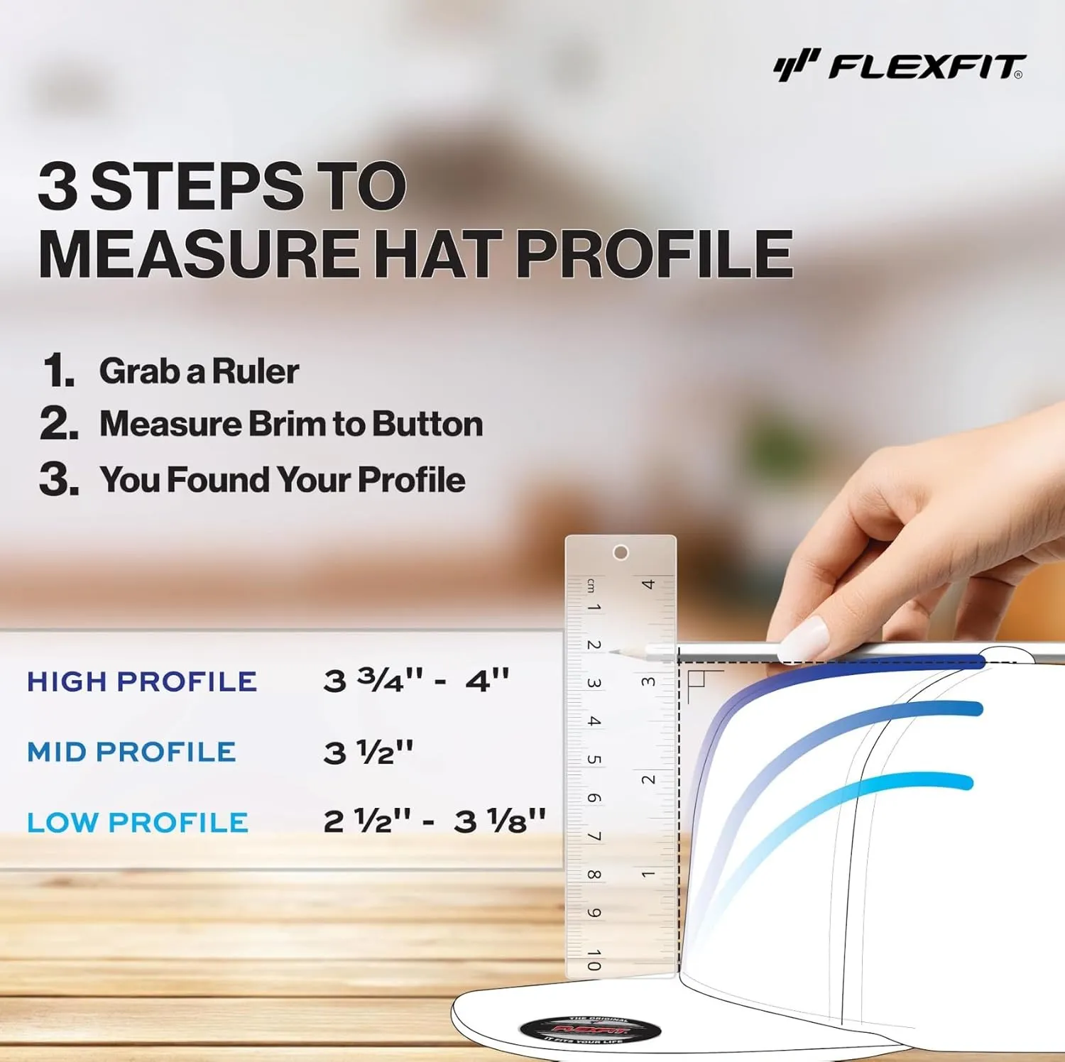Flexfit Men's Melange Stretch Mesh Cap