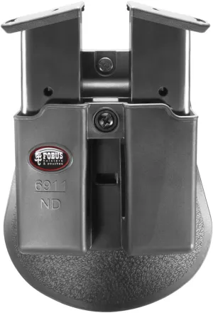 FOBUS Paddle .22 & .380 Single-Stack Double Magazine Pouch, Ambi (6911NDP)