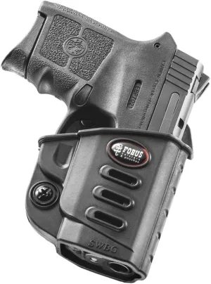 Fobus S&W Bodyguard Evolution Belt Holster, Black, Right