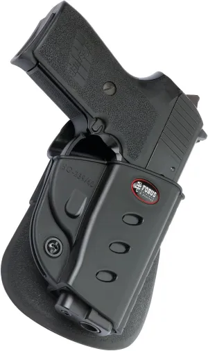 Fobus Sig Sauer 239 .40 Cal .357 Roto-Holster Belt, Black, 2 1/4", Right