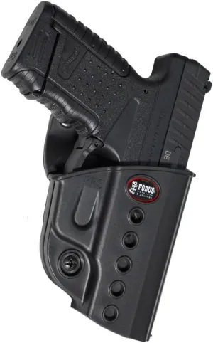 Fobus Smith & Wesson M&P Shield 9mm, 40 Roto-Belt Holster, Black, 2.25", Right