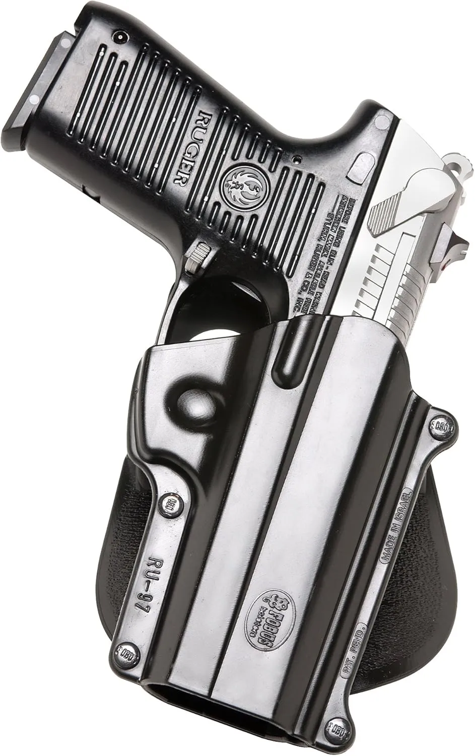 Fobus Standard Holster RH Paddle RU97 Ruger 90, 93 / CZ-P-01/ 40P / Taurus Model 24/7, Black
