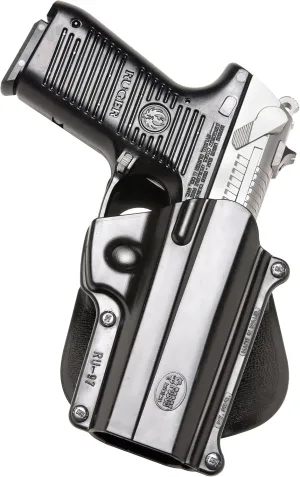 Fobus Standard Holster RH Paddle RU97 Ruger 90, 93 / CZ-P-01/ 40P / Taurus Model 24/7, Black