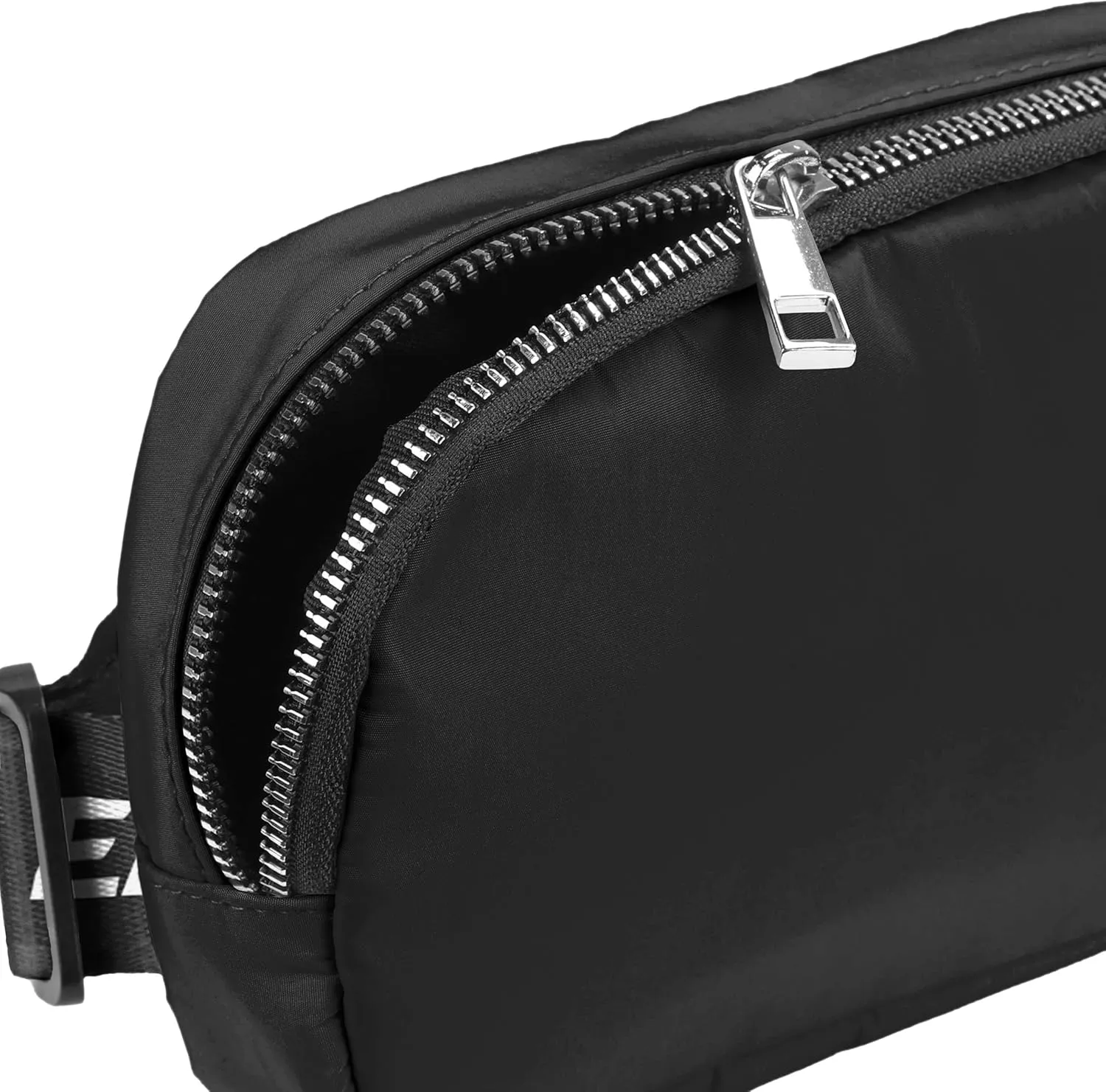 FOCO NFL Large Black Team Wordmark Crossbody Belt Bag Tote Bag Purse