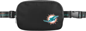 FOCO NFL Large Black Team Wordmark Crossbody Belt Bag Tote Bag Purse