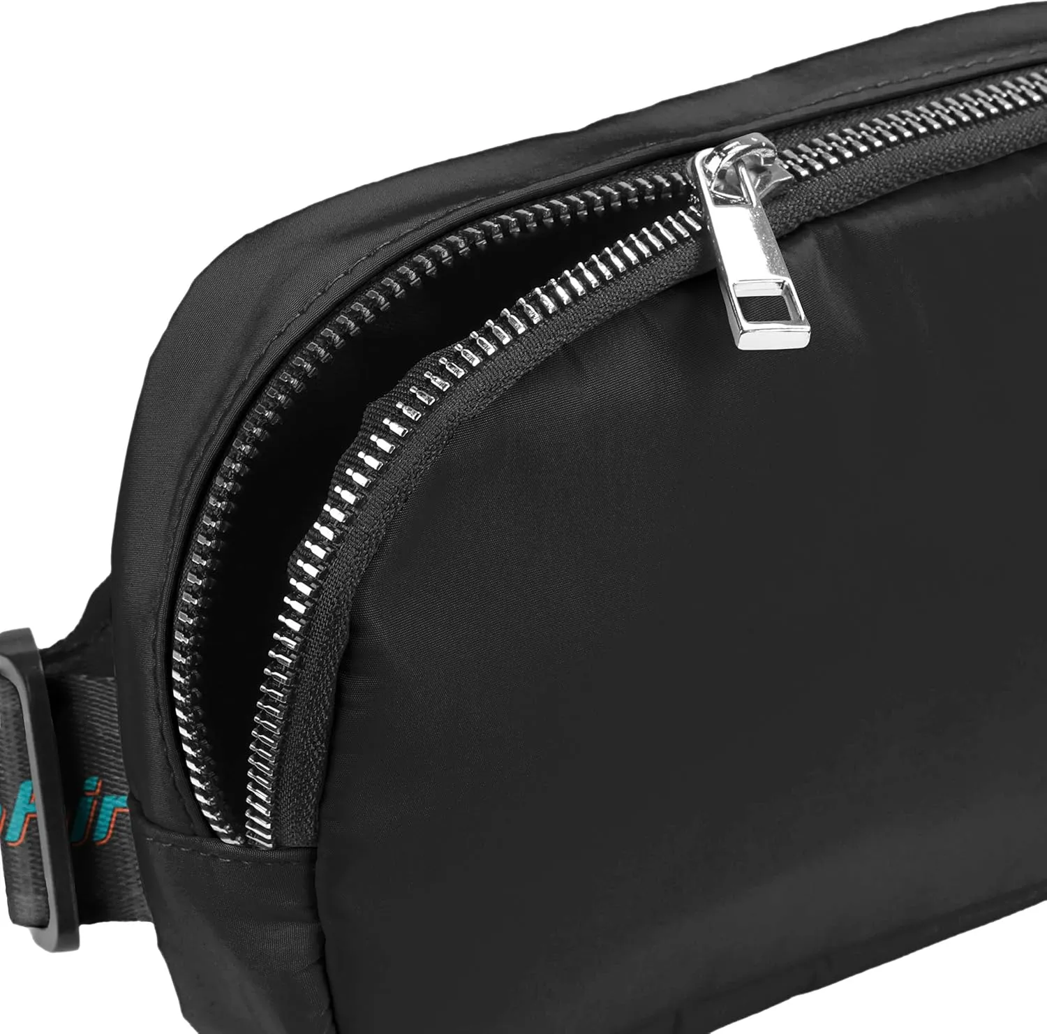 FOCO NFL Large Black Team Wordmark Crossbody Belt Bag Tote Bag Purse