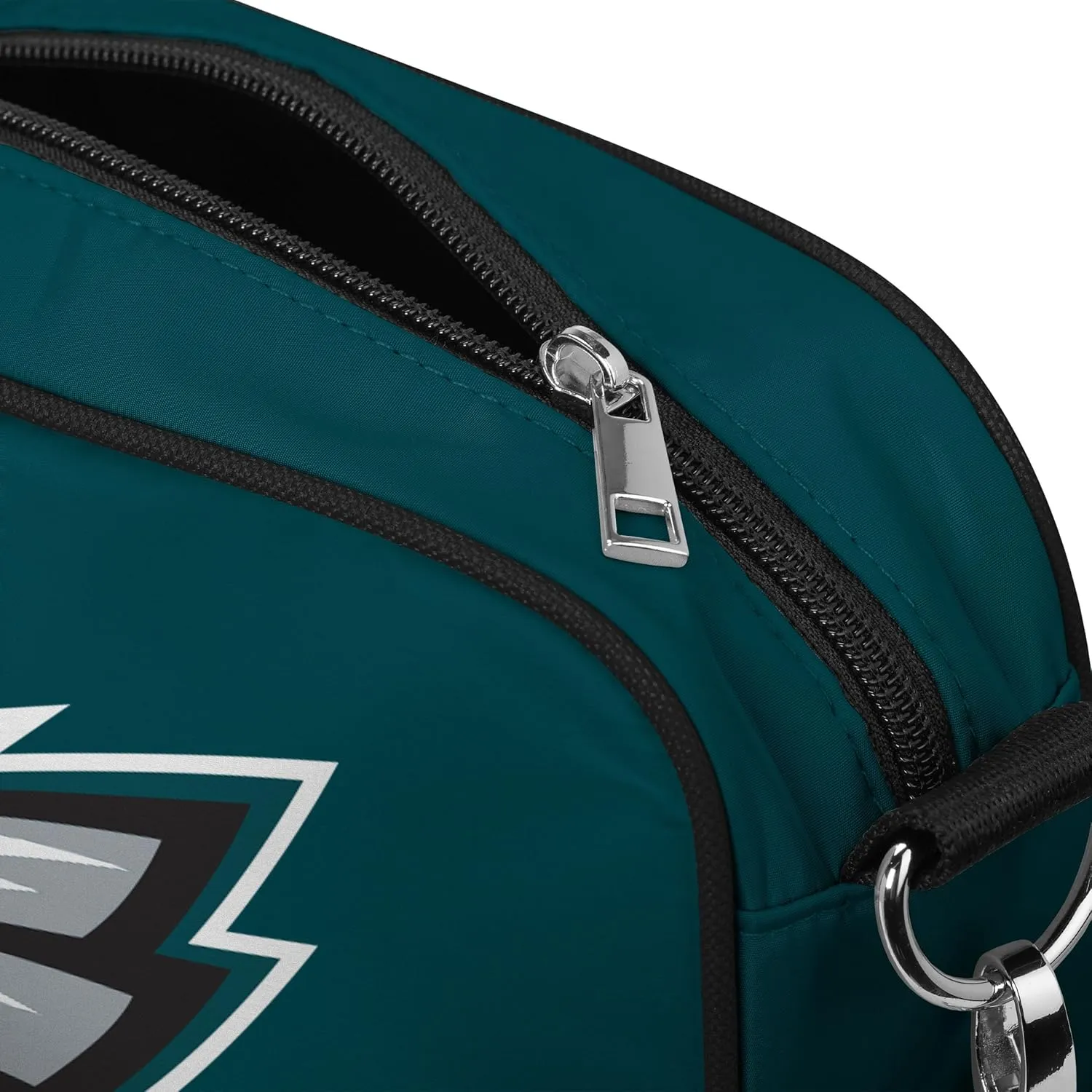 FOCO NFL Team Logo Solid Crossbody Bag