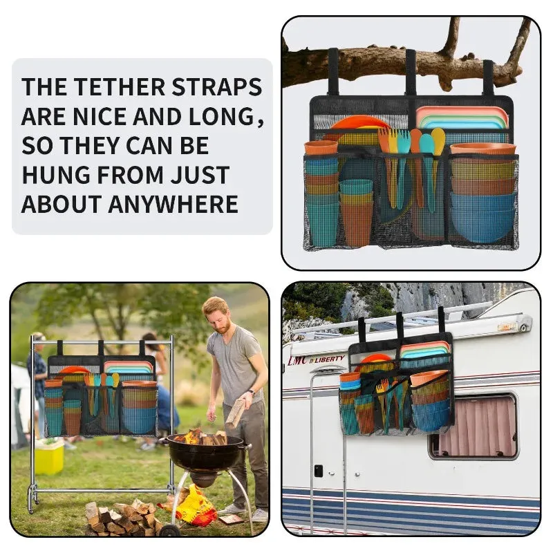 Foldable Camping Bowl & Plate Drying Bags