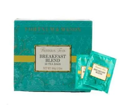 FORTNUM & MASON - BREAKFAST BLEND - 2 x 50 tea bags (Count - 100 tea bags)