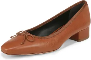 FOWT Women Square Toe Slip On Bowknot Pumps Retro Block Low Heel Moccasins Comfy Daily Casual Shopping Outdoor Street Dress Shoes Size 4-16 US