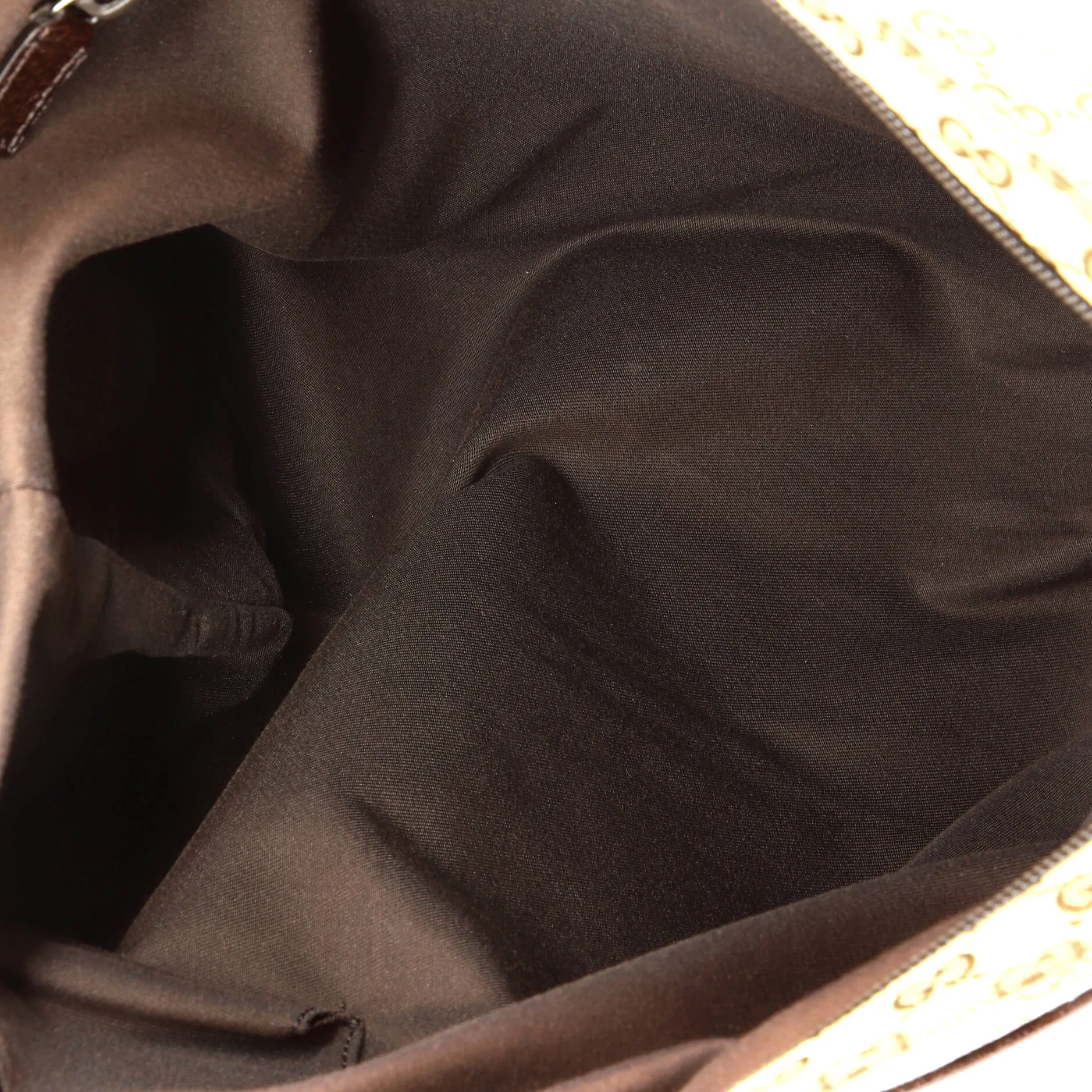 Front Pocket Web Messenger GG Canvas Medium