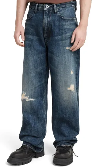 G-STAR Men's Type 96 Loose Jeans, Azul (Worn In Mountain Dusk Destroyed D23693-d499-g816), 36W x 32L