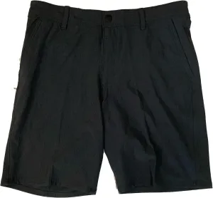 G.H. Bass & Co. Men's Quick Dry Stretch Short (32W, Pirate Black)