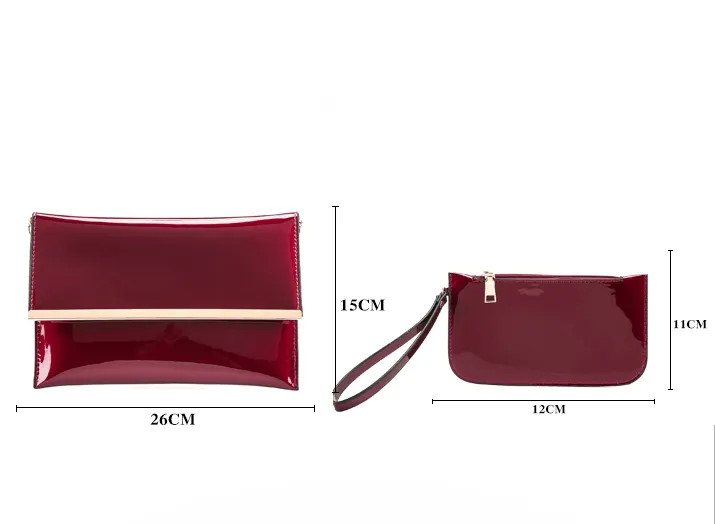 Girls 3 Sets Leather Handbags