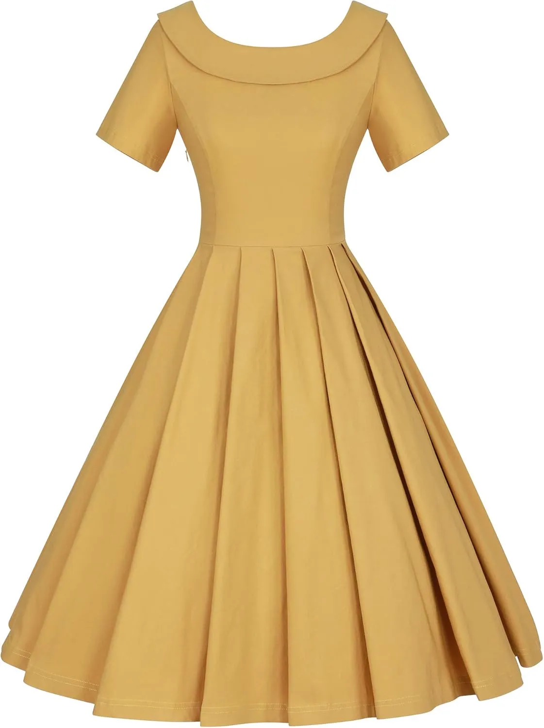 GownTown 1950s Vintage Womens Dress Bowknot Audrey Hepburn Style Party Dresses