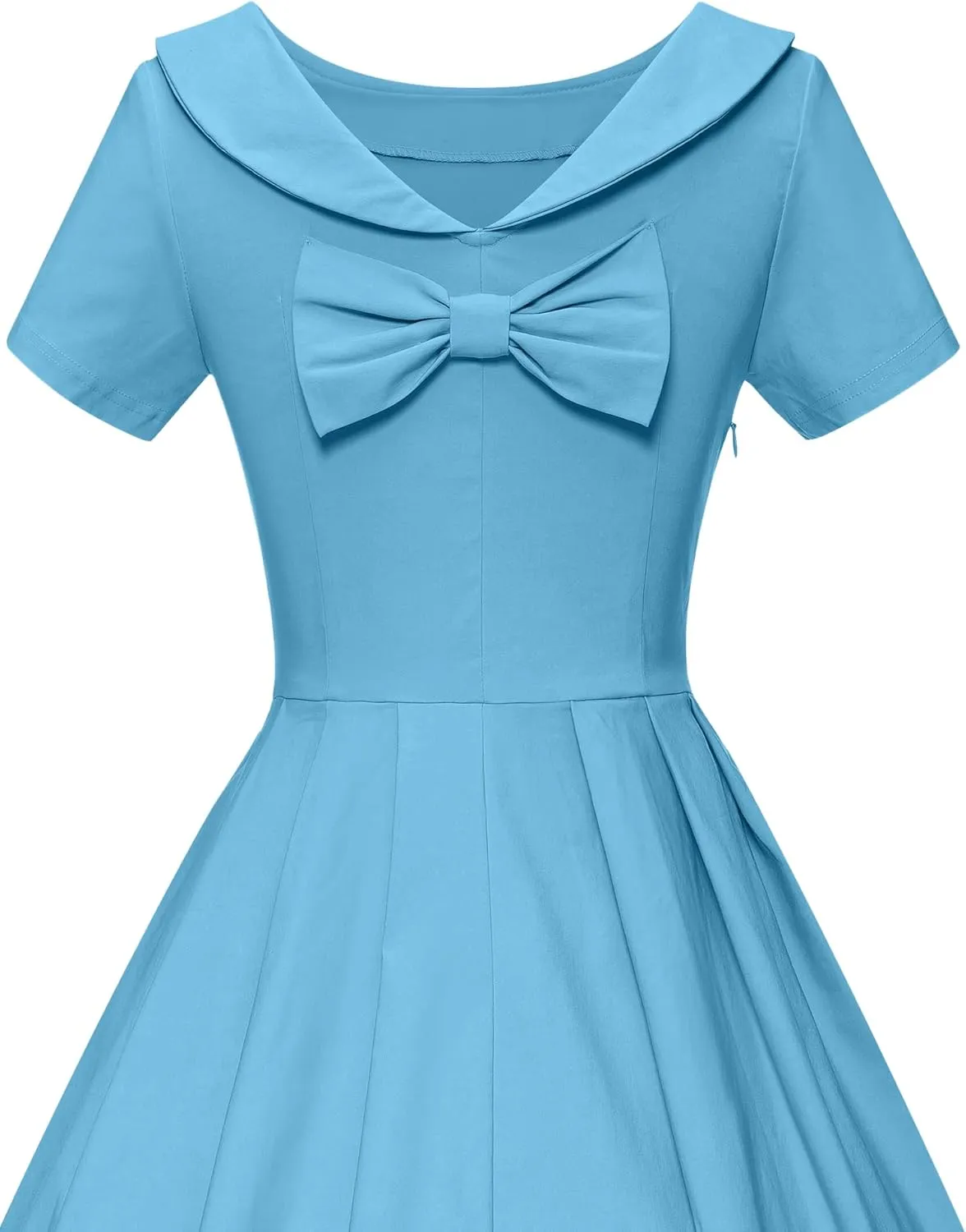GownTown 1950s Vintage Womens Dress Bowknot Audrey Hepburn Style Party Dresses