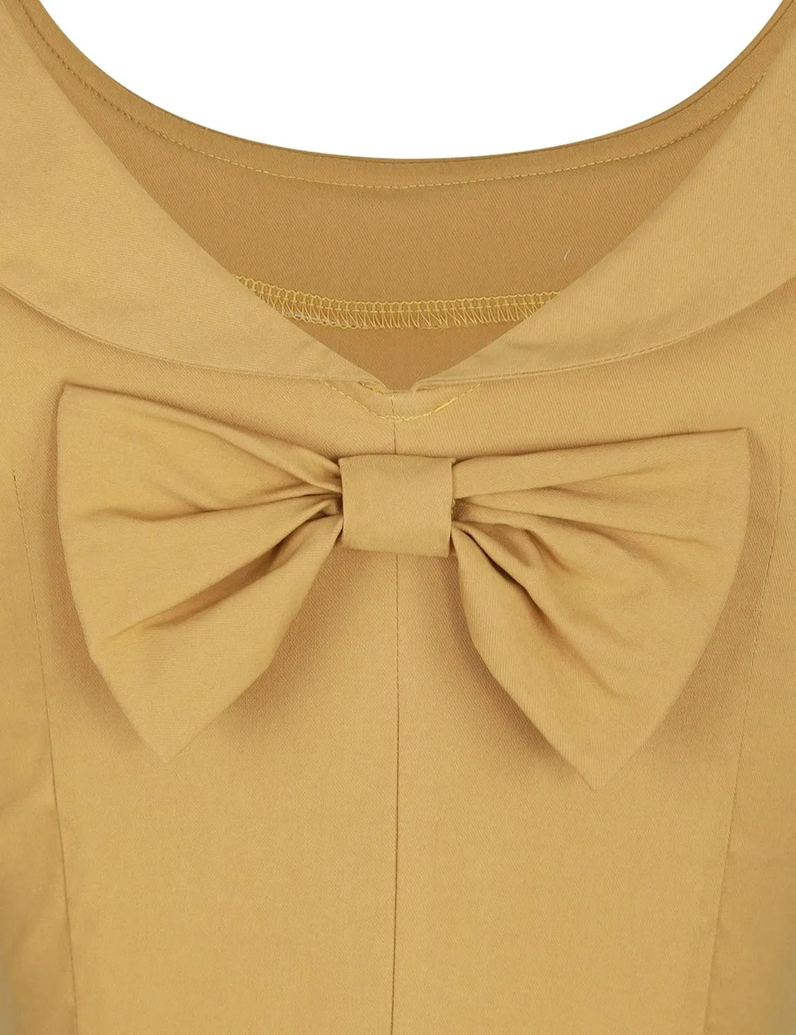 GownTown 1950s Vintage Womens Dress Bowknot Audrey Hepburn Style Party Dresses