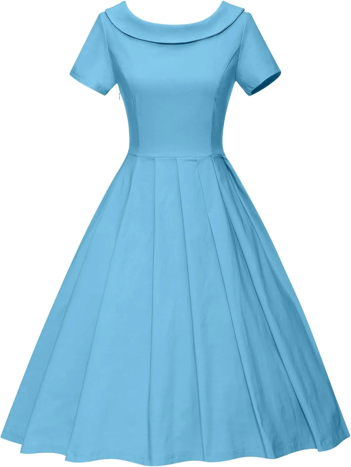 GownTown 1950s Vintage Womens Dress Bowknot Audrey Hepburn Style Party Dresses