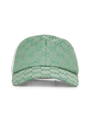 Green Original GG canvas baseball cap