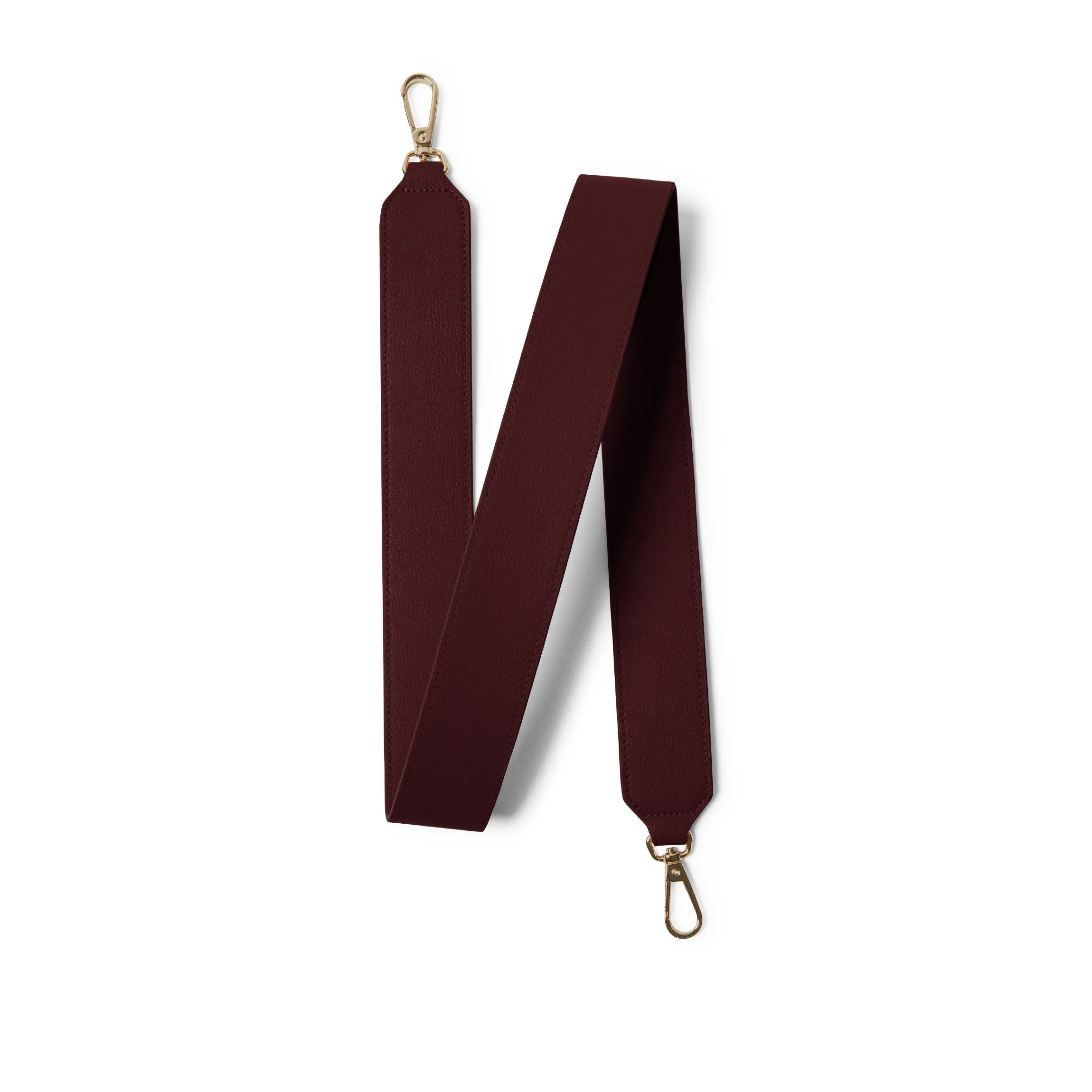 Guitar Short Crossbody Strap Oxblood