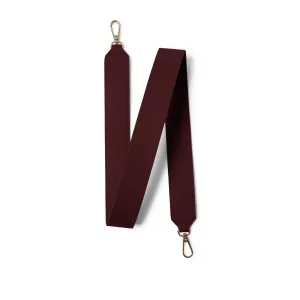 Guitar Short Crossbody Strap Oxblood