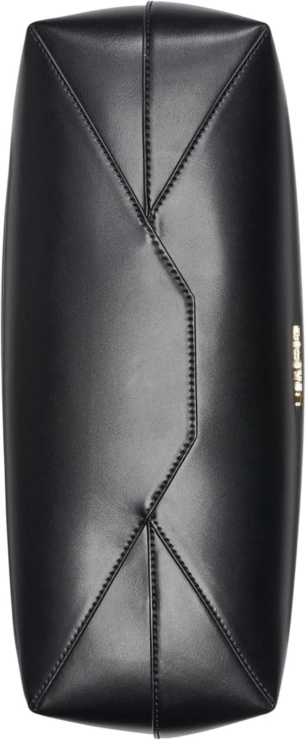 Halston Brooke Calf Magnetic Snap Tote
