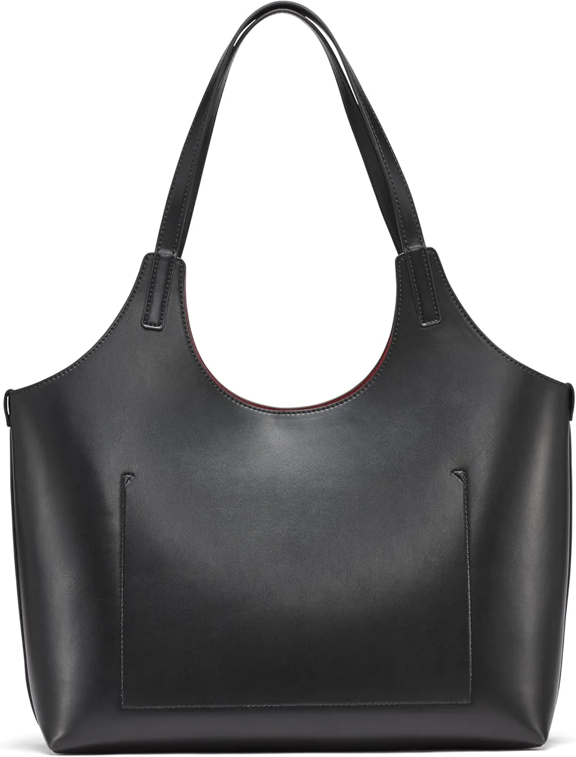 Halston Brooke Calf Magnetic Snap Tote