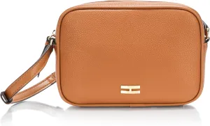 Halston Clara Rocky Road Top Zip Crossbody