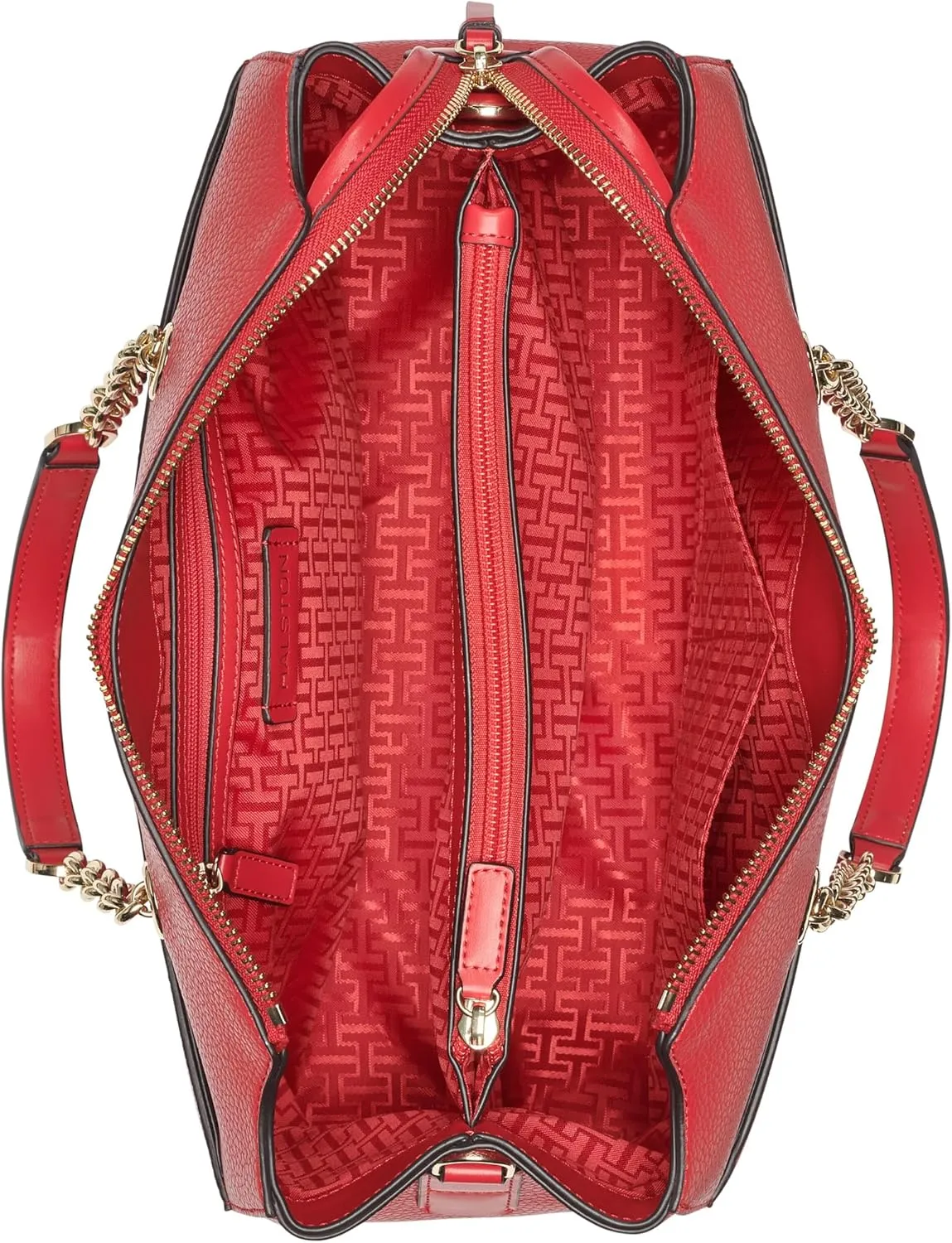 Halston Janis Rocky Road Top Zip Satchel