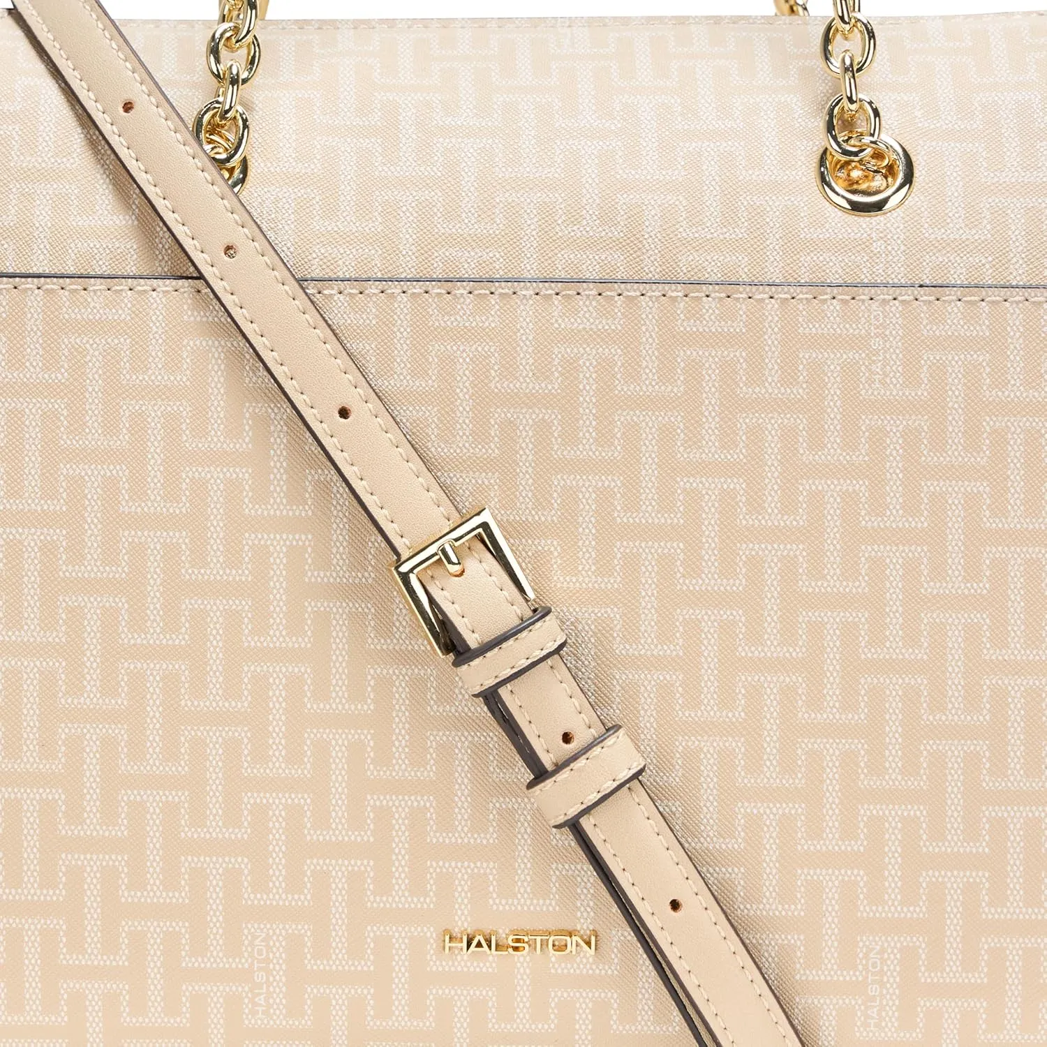 Halston Janis Rocky Road Top Zip Satchel