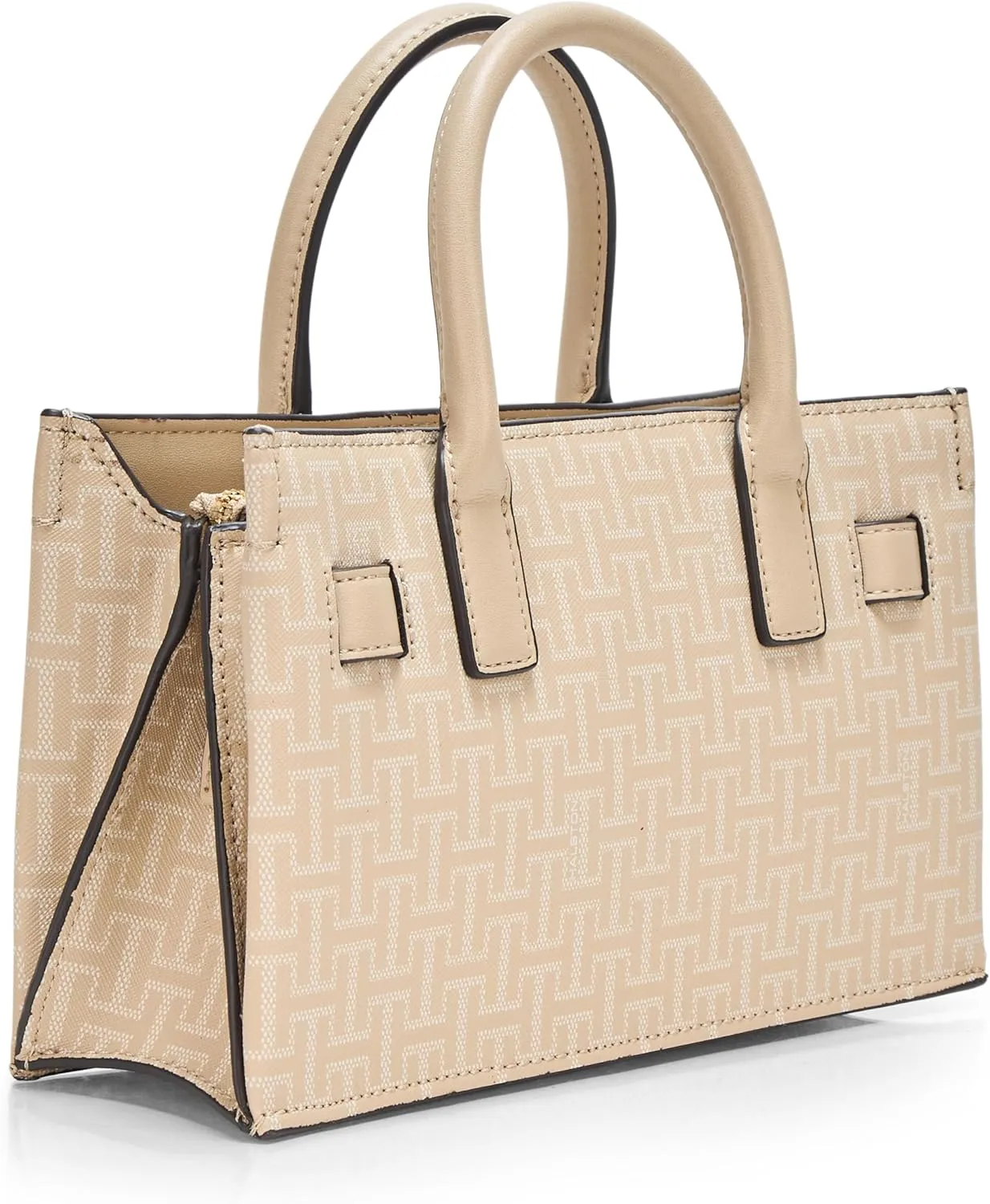 Halston Jerry Signature Logo Top Zip Crossbody