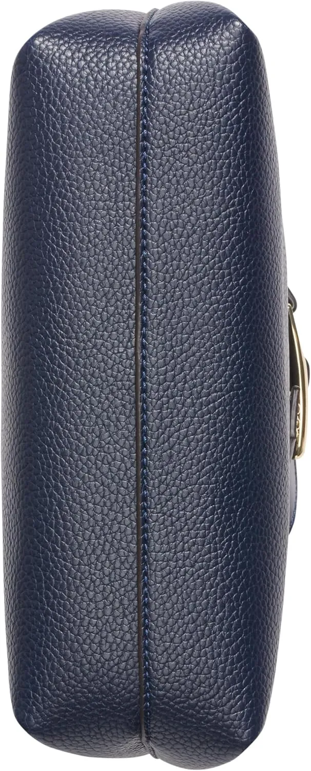 Halston Tasha Signature Logo Magnetic Snap Crossbody