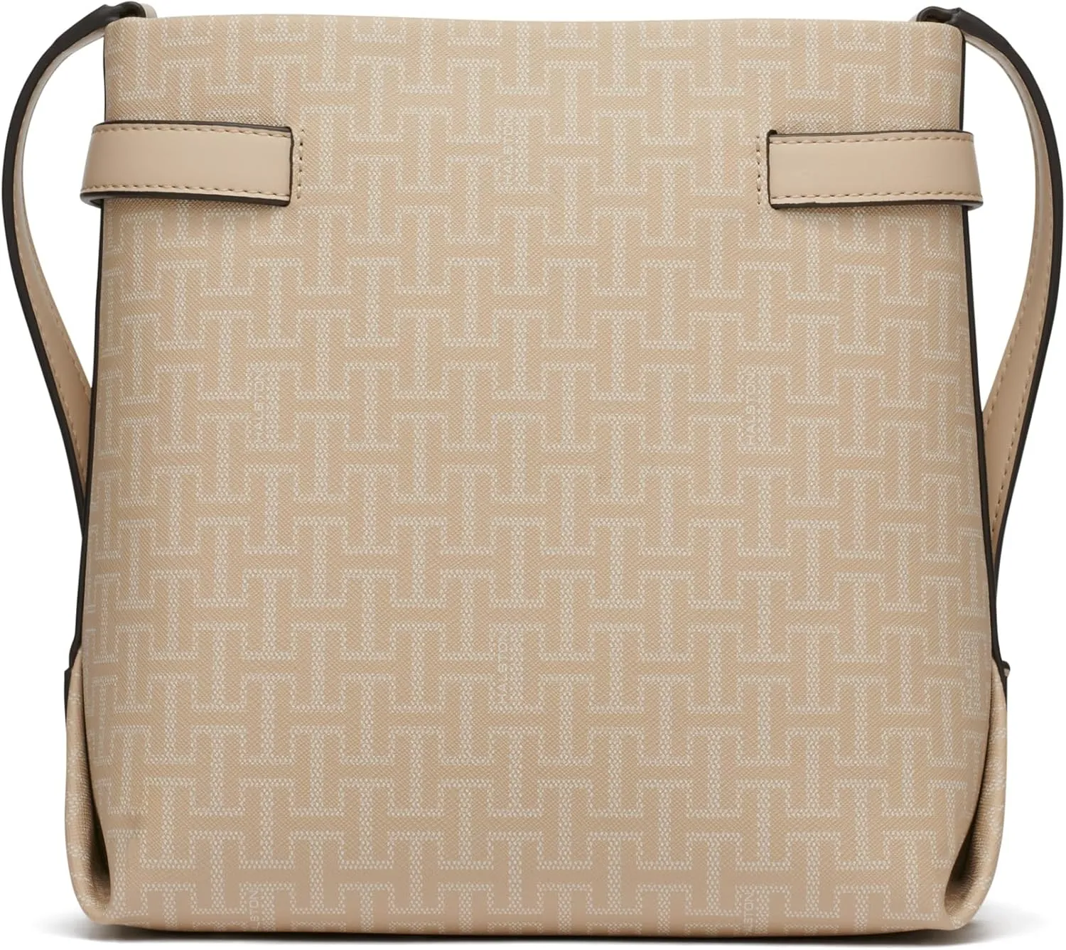 Halston Tasha Signature Logo Magnetic Snap Crossbody