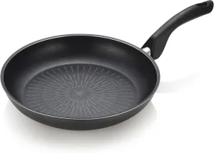 Happycall Induction Titanium Nonstick Frying Pan, Grey, PFOA-free, Skillet, Dishwasher Safe (12inch)