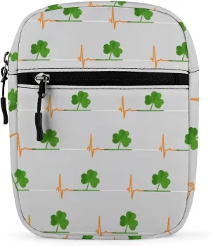 Heart Beat Mini Crossbody Bag Anti-Theft Side Shoulder Bags Messenger Bag Unisex