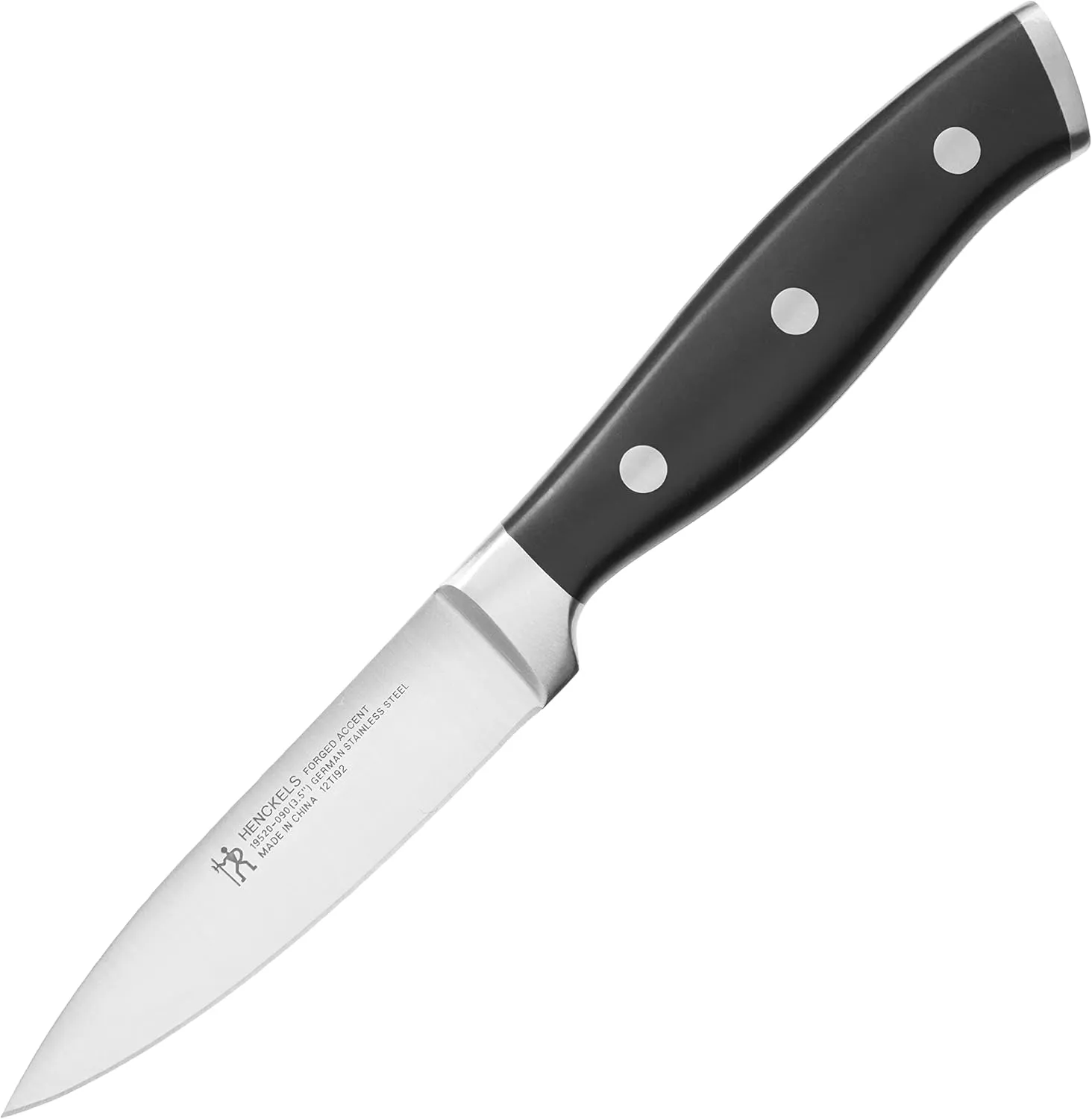 HENCKELS Forged Accent Razor-Sharp 3.5-inch Paring Knife, German Engineered Informed by 100  Years of Mastery, Black