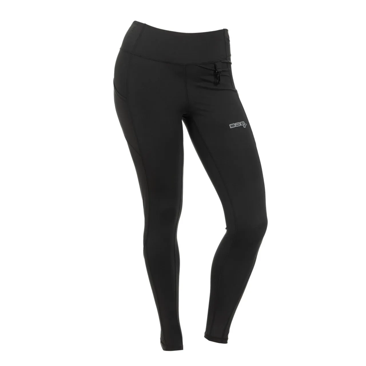 High Waisted Boat Legging - Dark Charcoal - UPF 50 