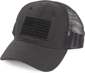 HIGHLAND TACTICAL American Flag - Trucker Mesh Hat