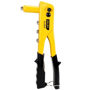 Homdum Non Slip 9.5" Rivet Gun Deli and Rivets, Riveter Nail Gun, Pop Riveter with 300 nos of Blind Rivets.