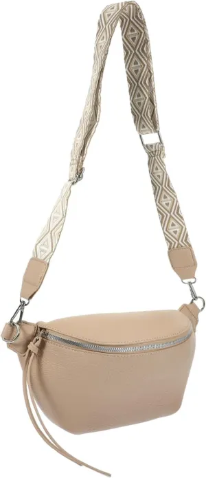 Homoyoyo Pu Large Belt Bag Crossbody Tote Bag for Men Men's Fanny Pack Lightweight Chest Pack for City Explorati