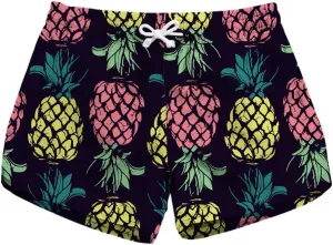 Honeystore Women's Casual Swim Trunks Quick Dry Print Boardshort Beach Shorts