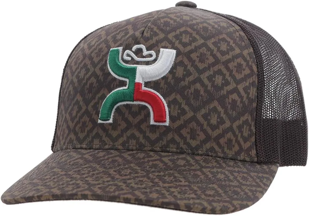 HOOEY Boquillas Adjustable Snapback Mesh Back Trucker Hat