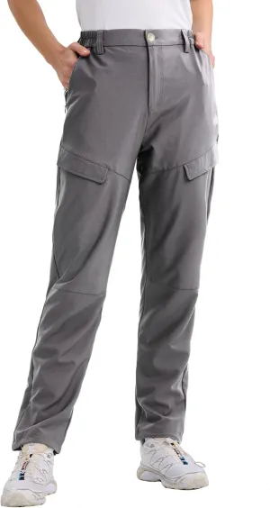HOTSUIT Water Resistant Quick Dry Lightweight Elastic Waist Women's Hiking Pants