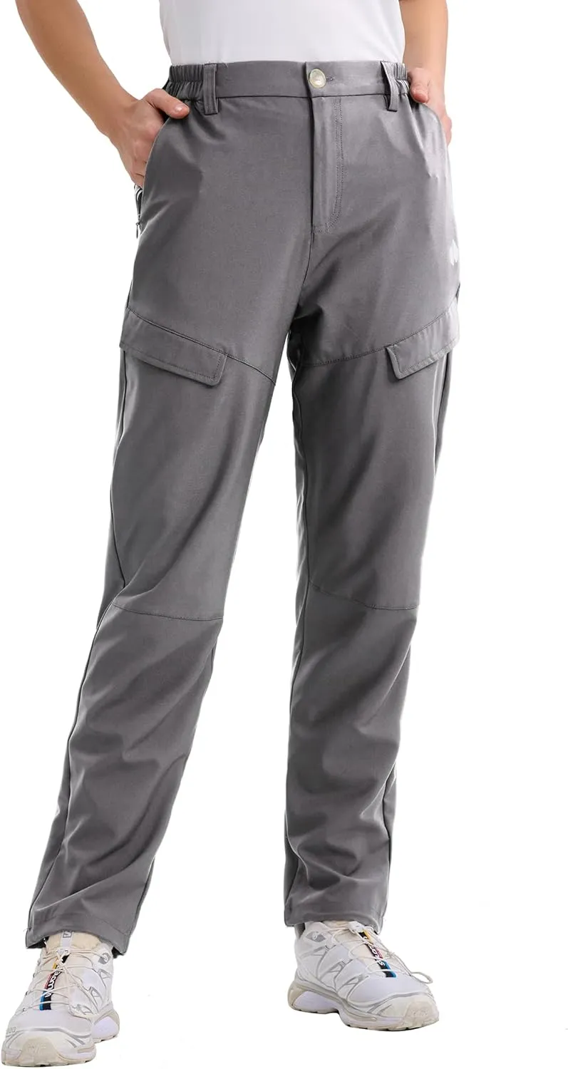 HOTSUIT Water Resistant Quick Dry Lightweight Elastic Waist Women's Hiking Pants