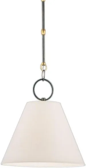 Hudson Valley Lighting Altamont - One Light Pendant - 12.25 Inches Wide by 12.75 Inches High-Distressed Bronze Finish -Traditional Installat