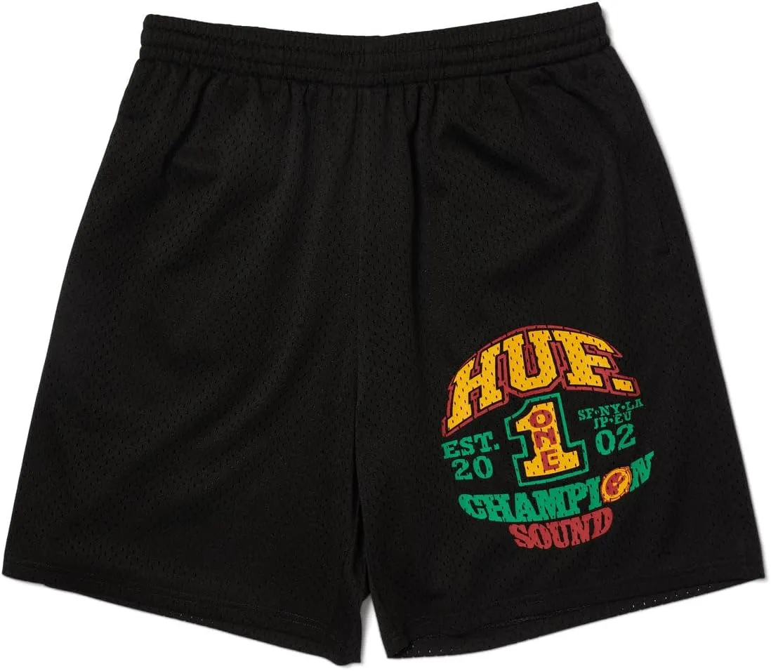 HUF Champion Sound Mesh Shorts - Black