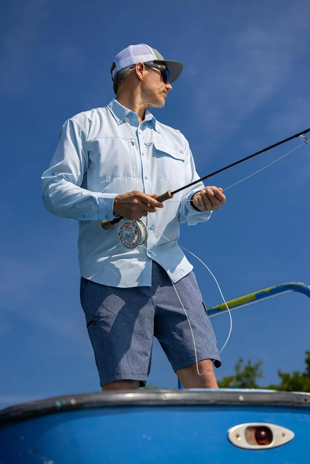 HUK A1a Quick-Dry Performance Fishing Shorts for Men