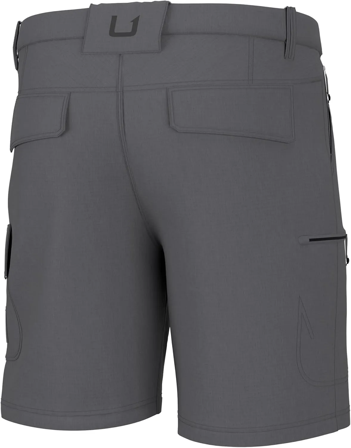 HUK A1a Quick-Dry Performance Fishing Shorts for Men
